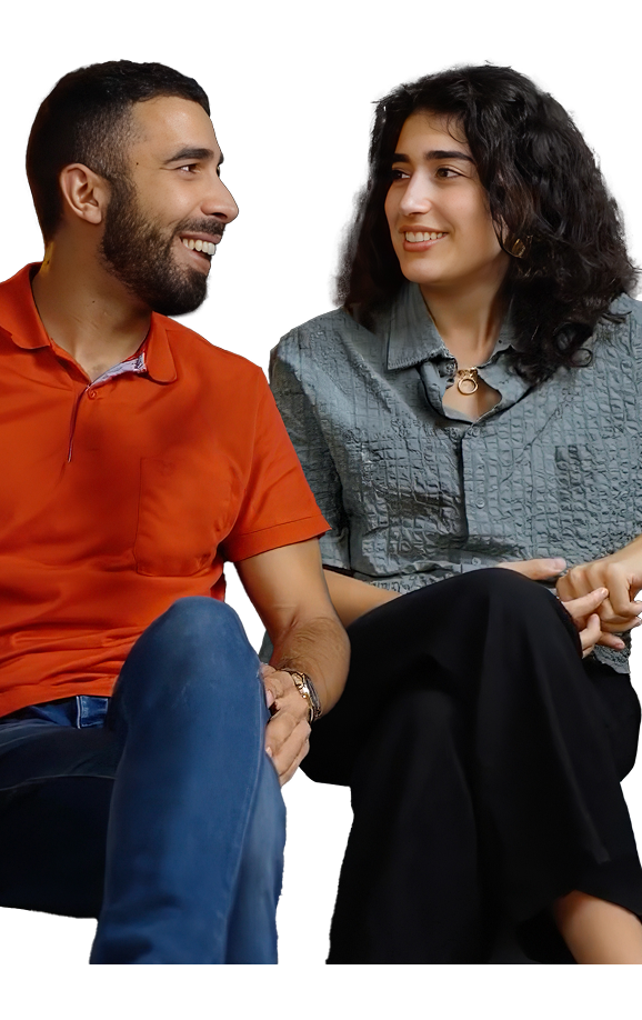 Meet Amira Mohammed and Ibrahim Abu Ahmad