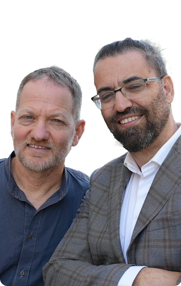Meet Maoz Inon and Aziz Abu Sarah
