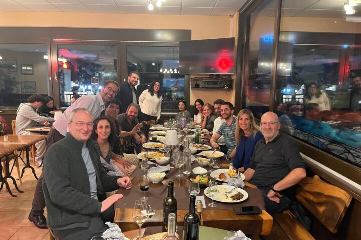 Geneva Dinner with Palestinian and Israeli Activists